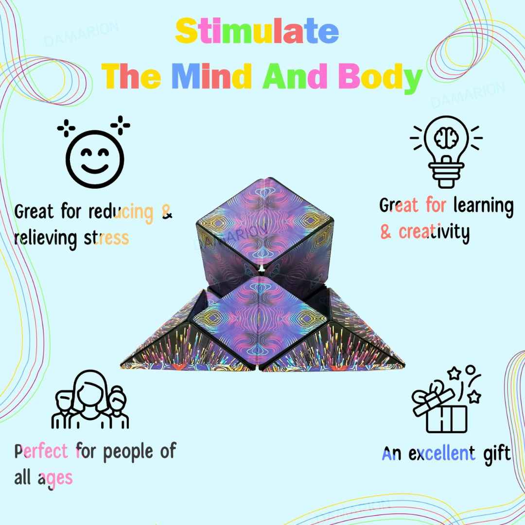 3D Magnetic Shape Shifting Cube