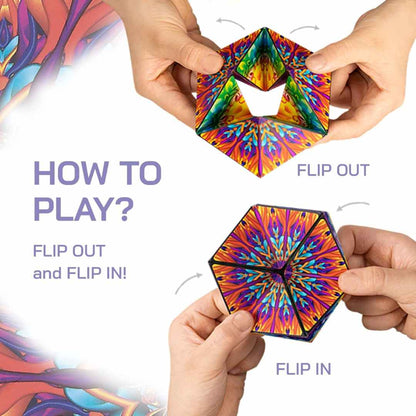 3D Magnetic Shape Shifting Cube