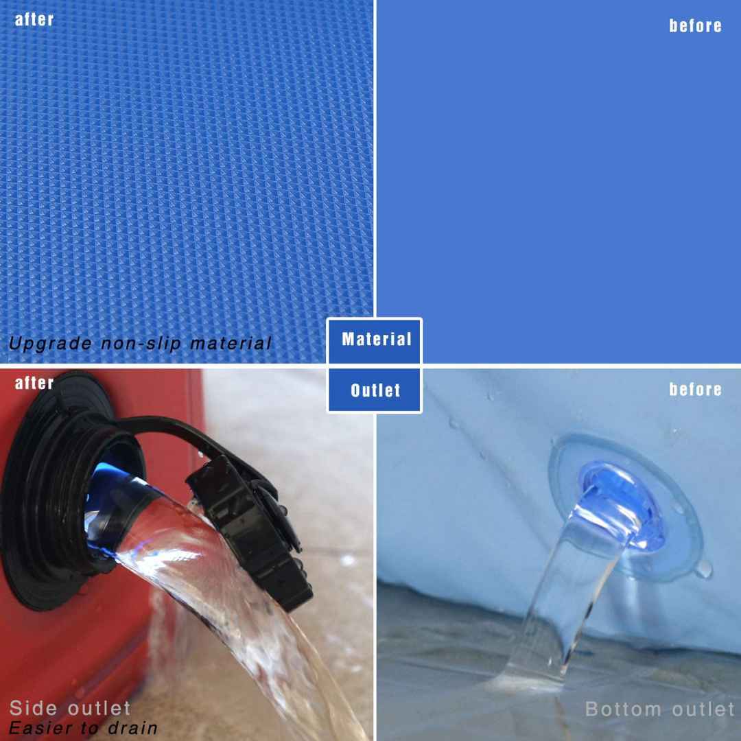 Foldable Pool for Pet and Kids - Portable and Durable Splash Fun for the Whole Family