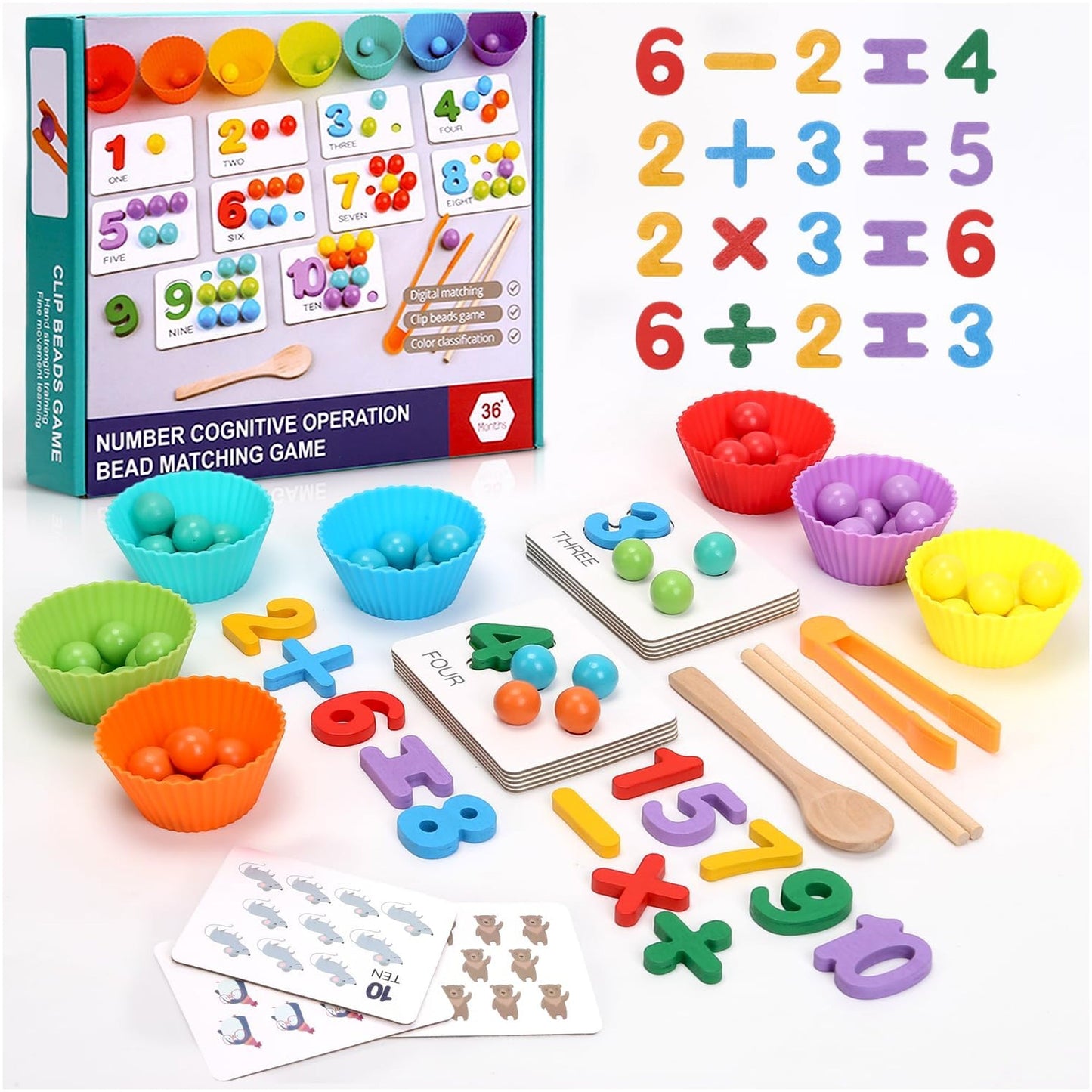 Montessori Arithmetic Math Toy Set