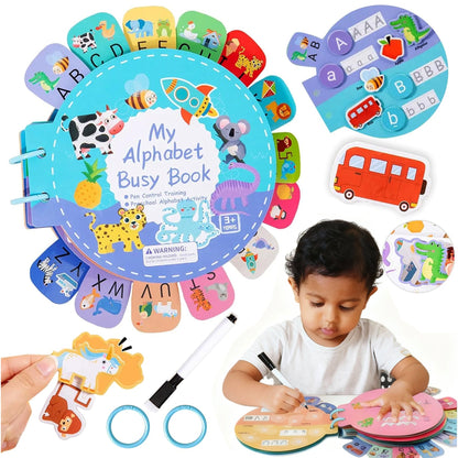 Alphabet Busy Book for Kids