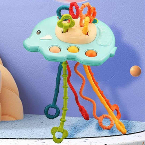 Silicone Pulling String Toy