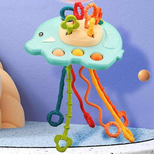 Silicone Pulling String Toy