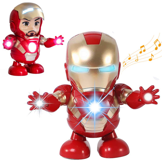 Dancing Iron Man Robot Toy
