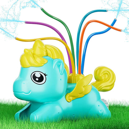 Unicorn Water Sprinkler Toy