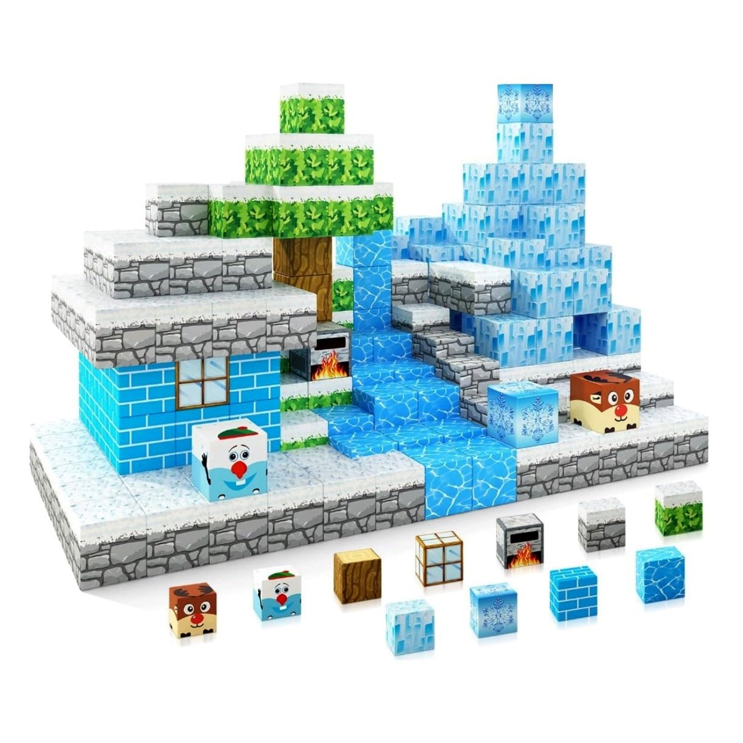 Magnetic Building Blocks – MineCrafter Edition