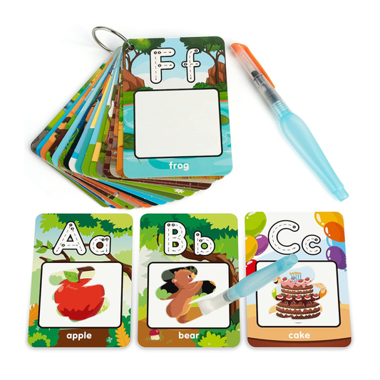 Alphabet Water Coloring Cards