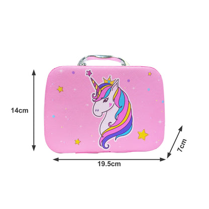 Washable Unicorn Makeup Suitcase