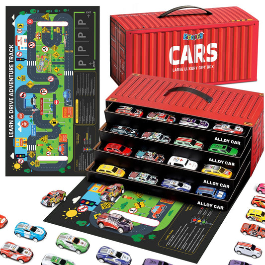 48PCS Die-Cast Pull Back Cars Set