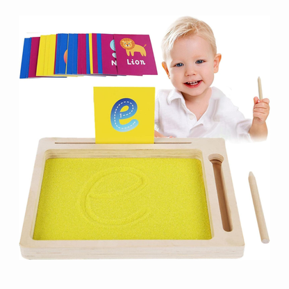 Montessori Sand Tray for Kids