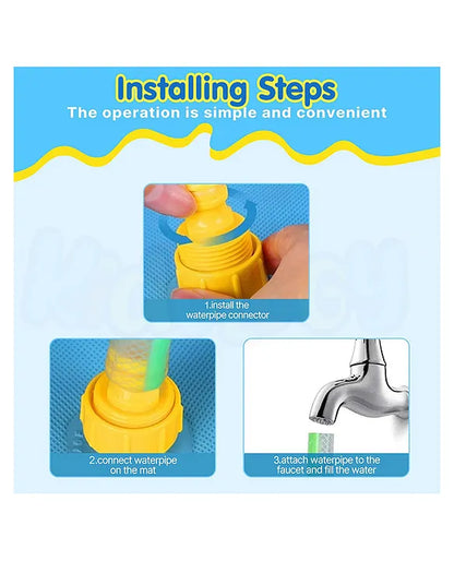 Non-Slip Splash Round Pool