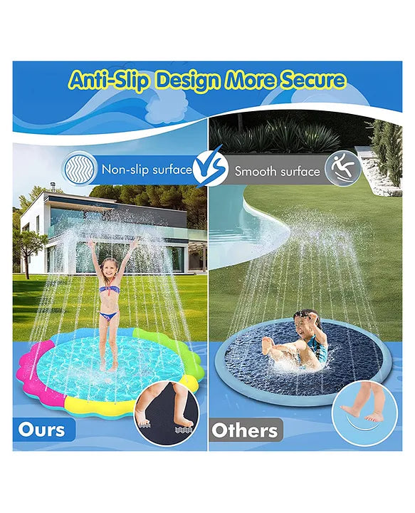 Non-Slip Splash Round Pool