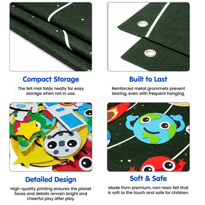 Montessori Felt Story Board Set