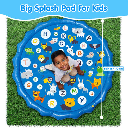 Non-Slip Splash Round Pool