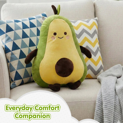 Super Soft Avocado Cushion Plush Toy