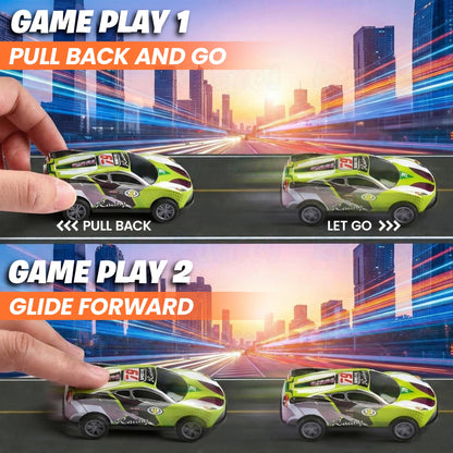 50 Pcs Unbreakable Die Cast Cars with Storage Box