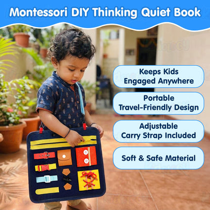Montessori Kids Busy Board Cloth