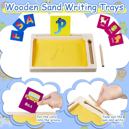 Montessori Sand Tray for Kids