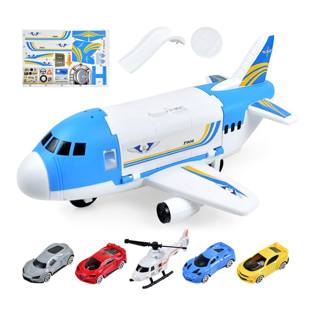 Cargo Transport Airplane Toy Set