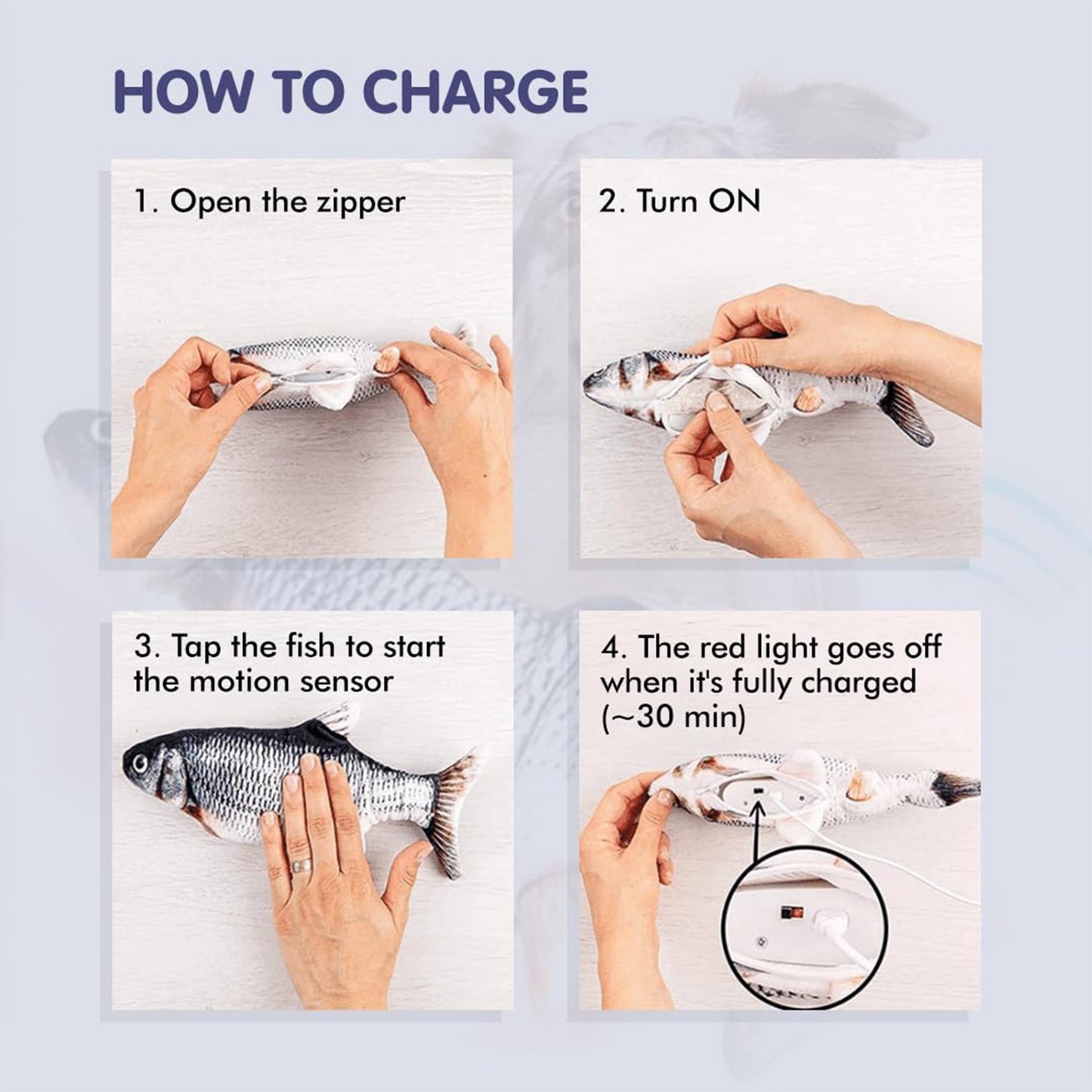 Floppy Fish Toy for Kids