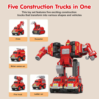 5-in-1 Robot Toy Set