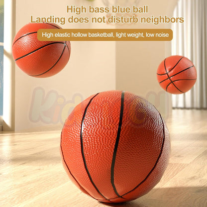 2-in-1 Ultimate Indoor Fun: Basketball + Ring Toss Game Set