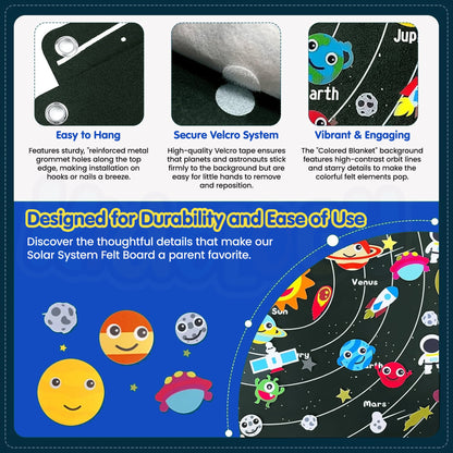 Montessori Felt Story Board Set