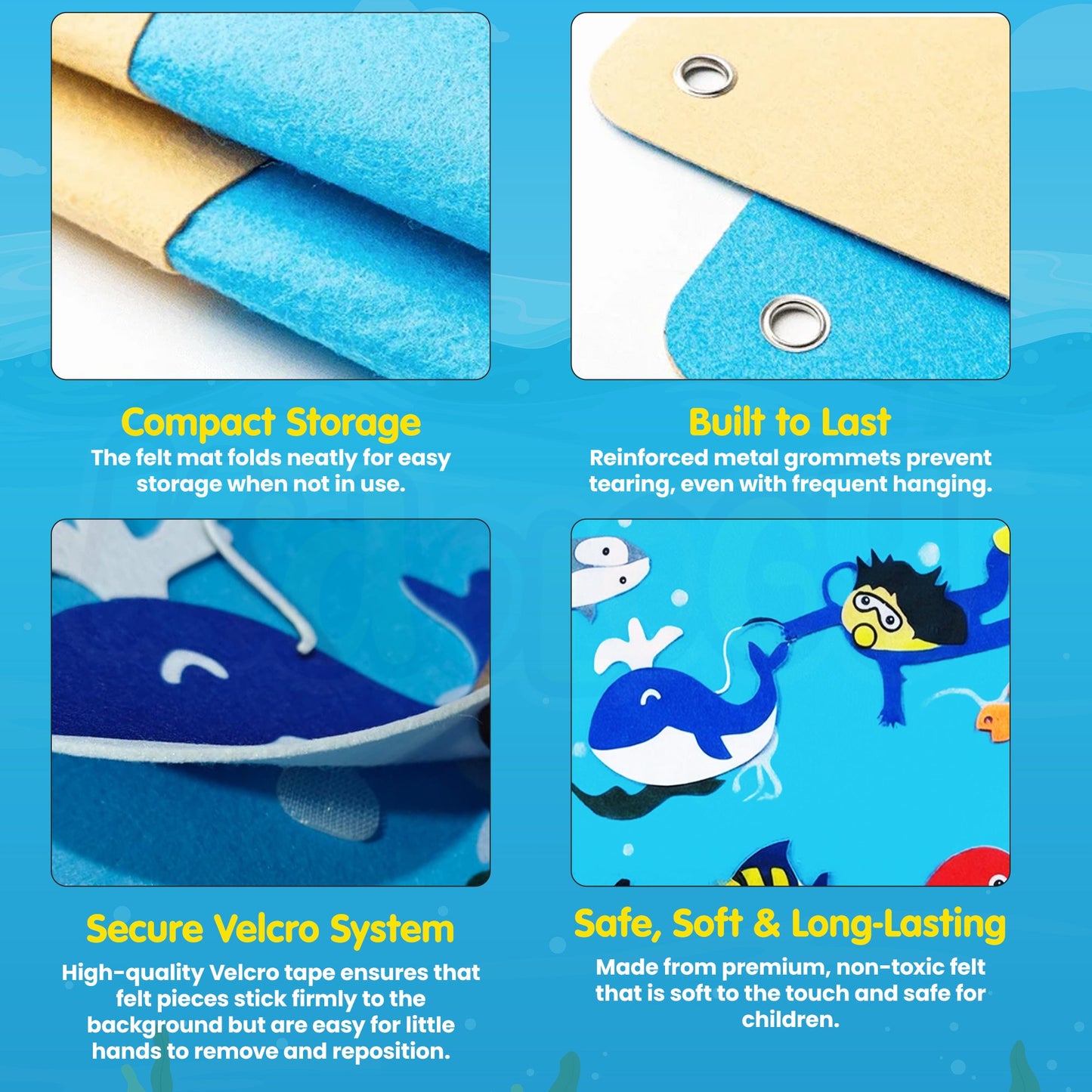 Montessori Felt Story Board Set