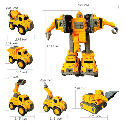 5-in-1 Robot Toy Set