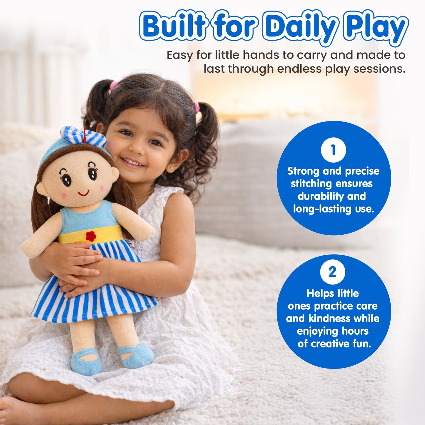 Soft Huggable Cute Doll