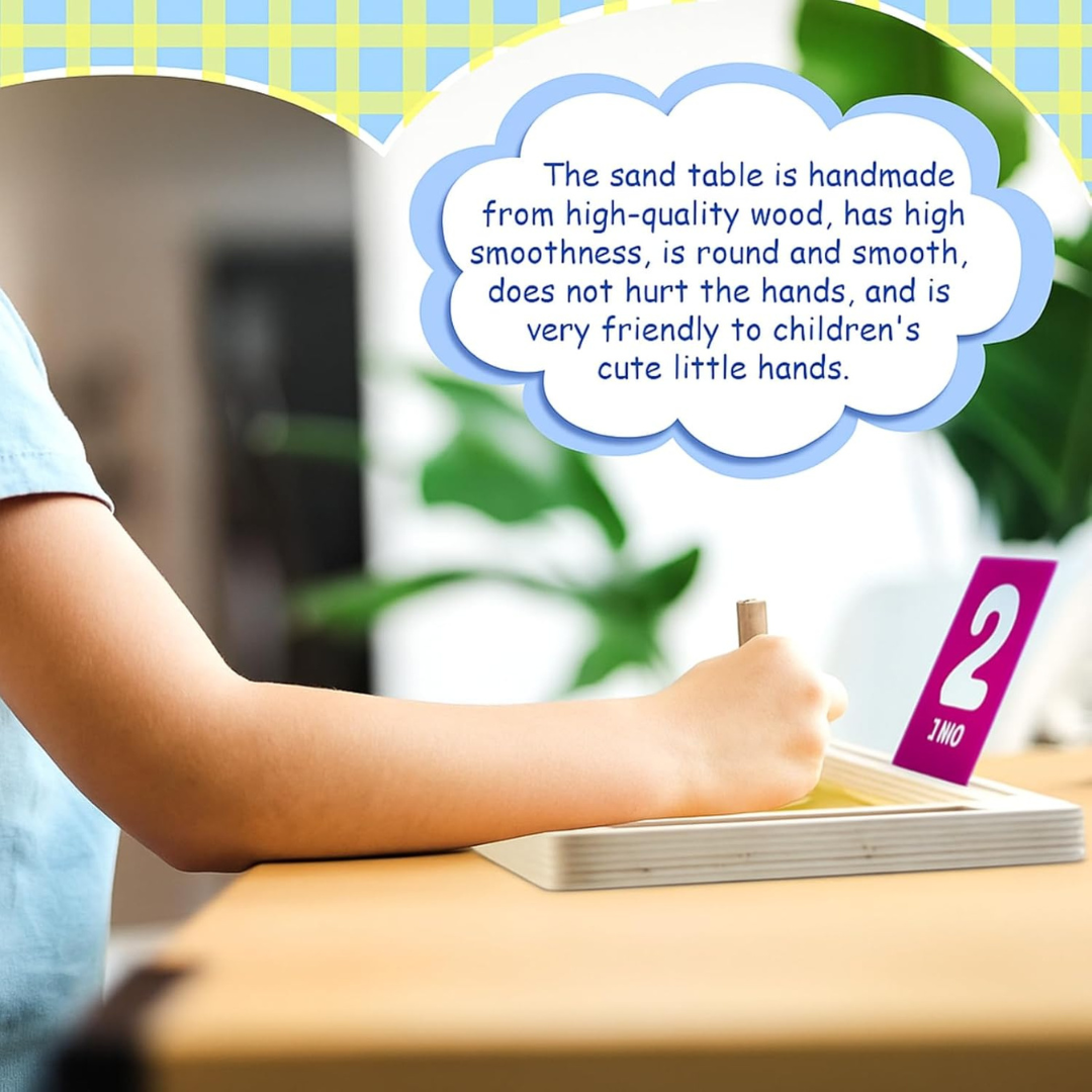 Montessori Sand Tray for Kids