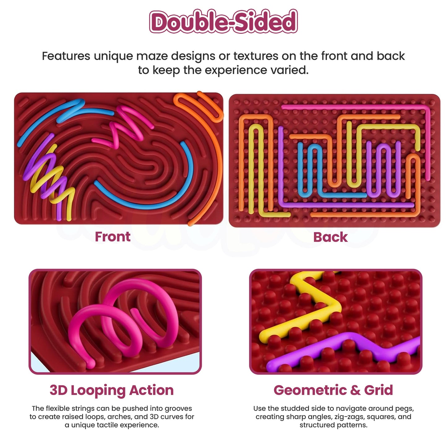 Kids Sensory Activity Board