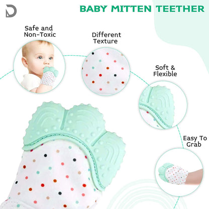 Baby Soft Teether Glove - Set of 2