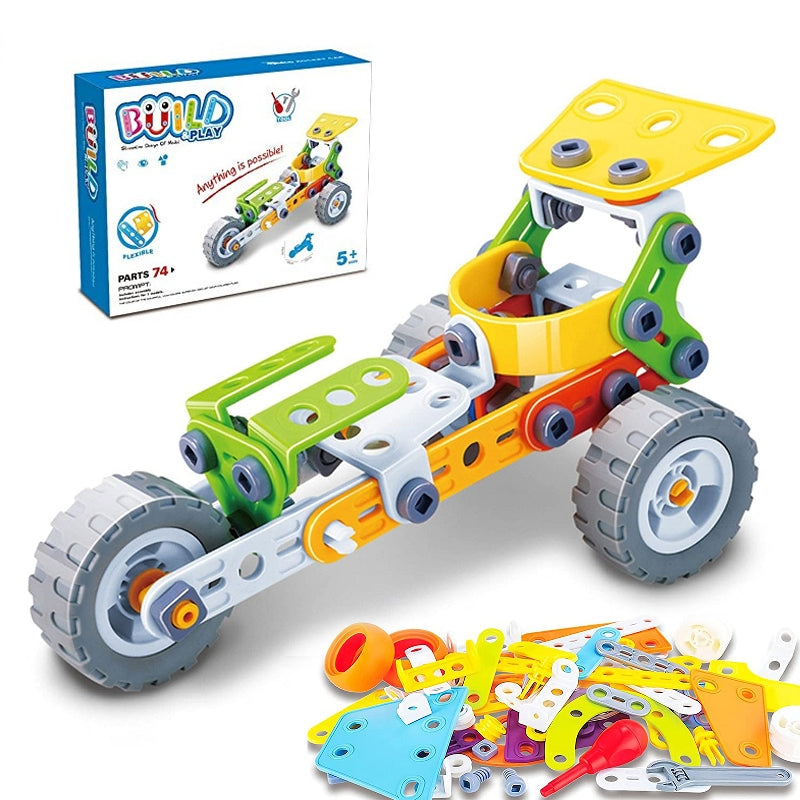 DIY Construction Building Blocks Toy Set