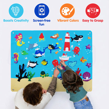 Montessori Felt Story Board Set