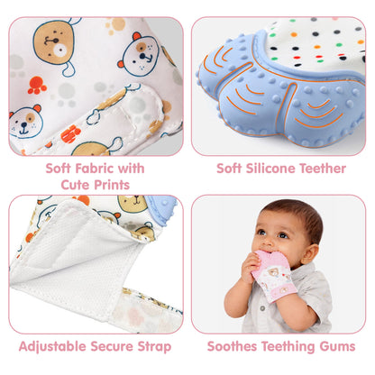 Baby Soft Teether Glove - Set of 2