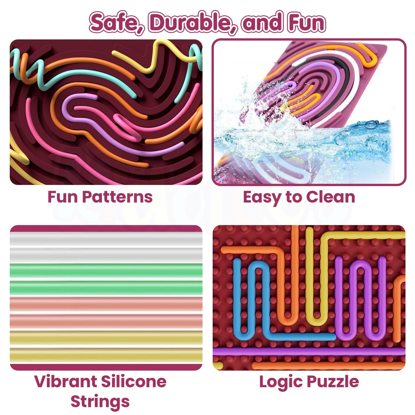 Kids Sensory Activity Board