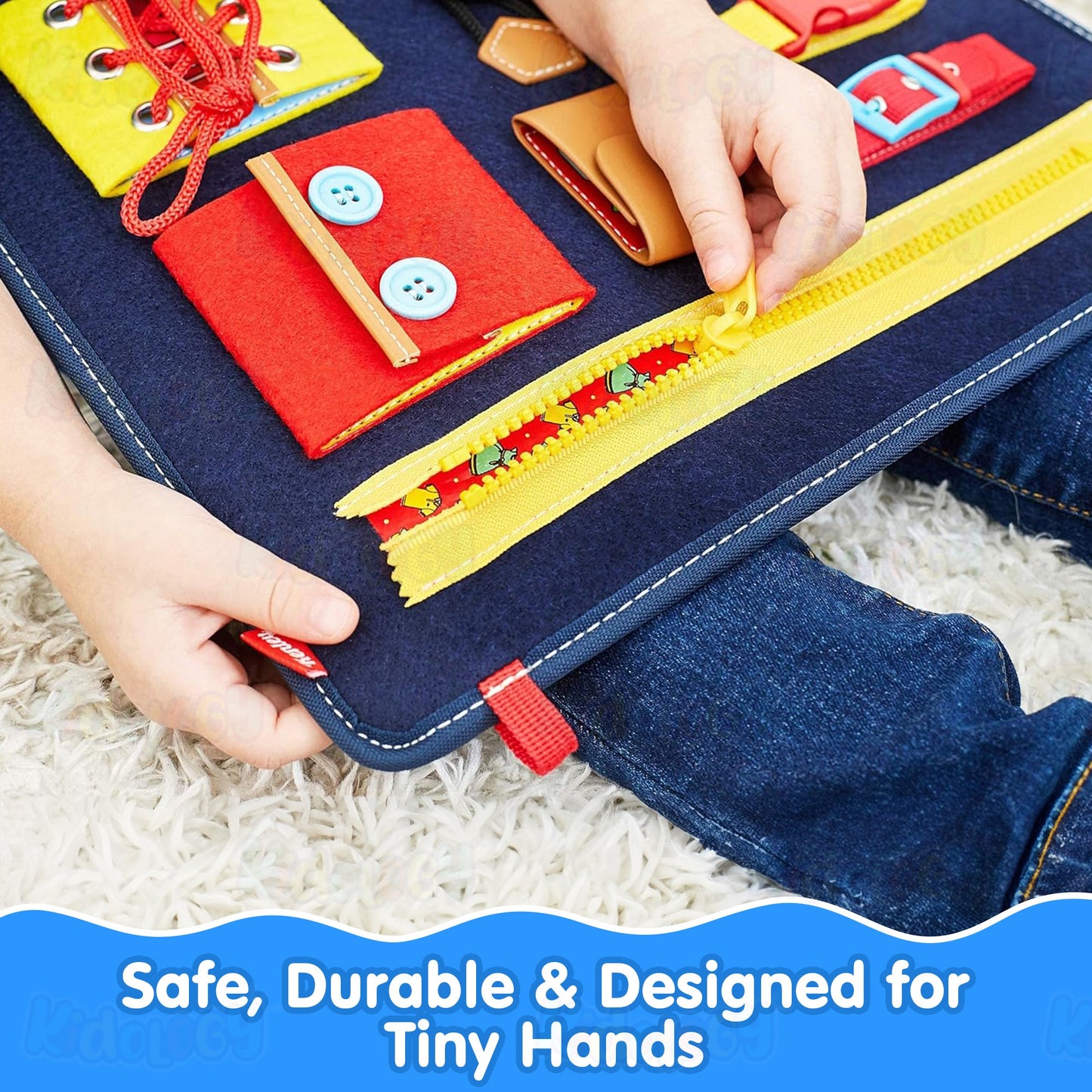 Montessori Kids Busy Board Cloth