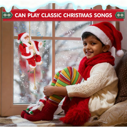 Climbing Santa Electric Toy