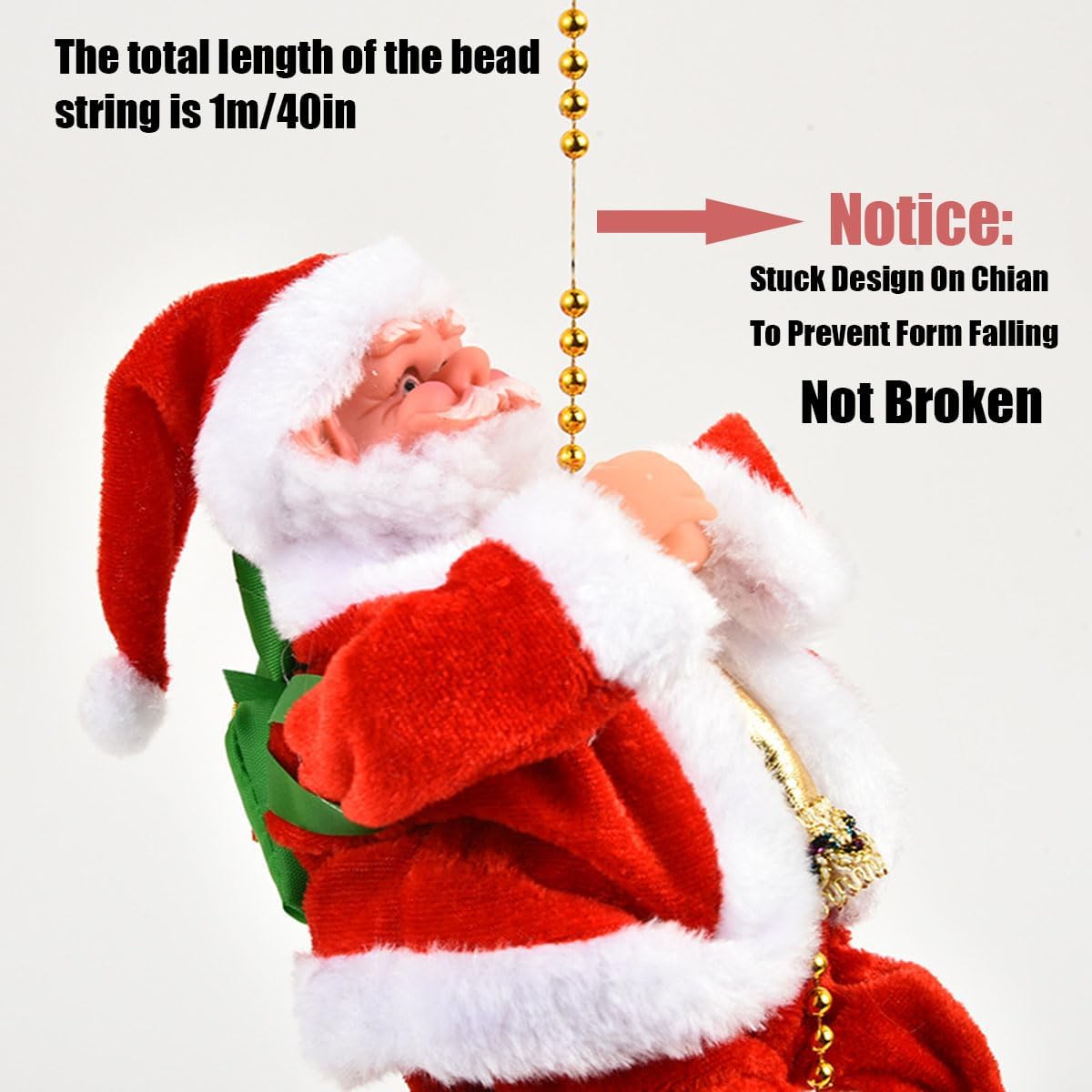 Climbing Santa Electric Toy