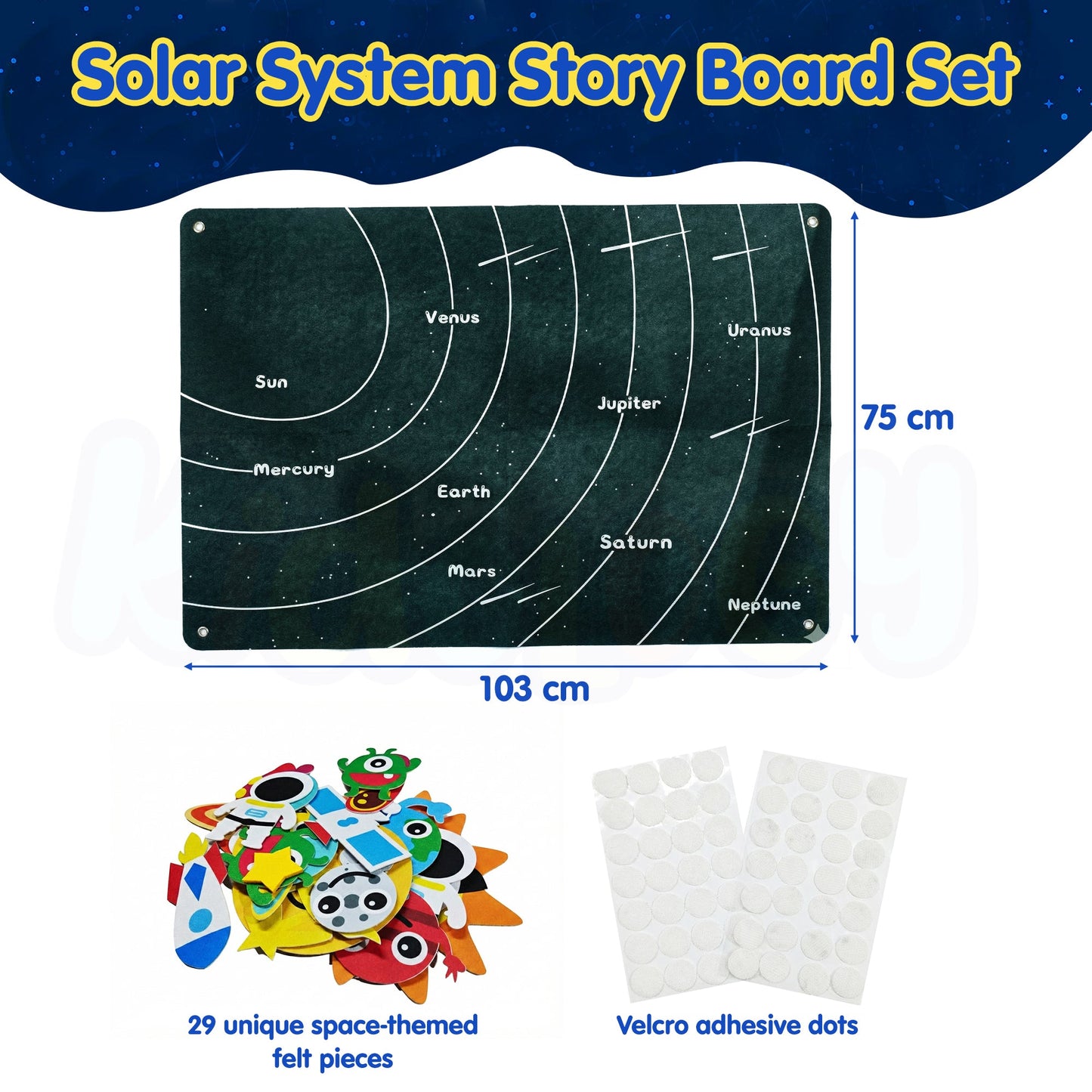 Montessori Felt Story Board Set