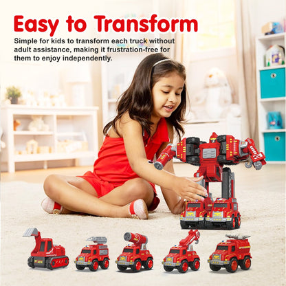 5-in-1 Robot Toy Set