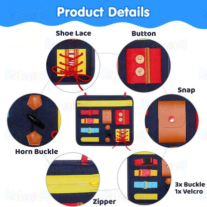 Montessori Kids Busy Board Cloth