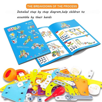 DIY Construction Building Blocks Toy Set