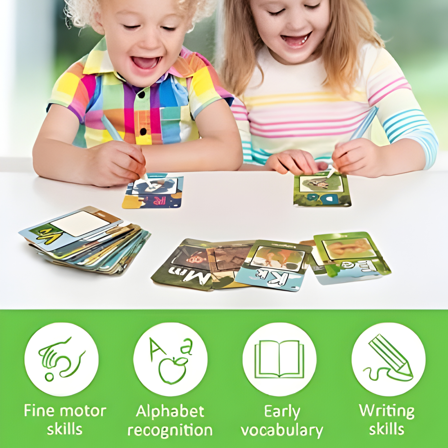 Alphabet Water Coloring Cards