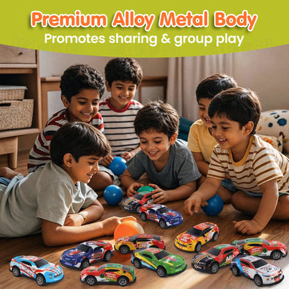 50 Pcs Unbreakable Die Cast Cars with Storage Box