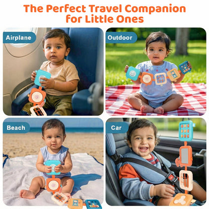 8 in 1 Montessori Travel Activity Cube Toy