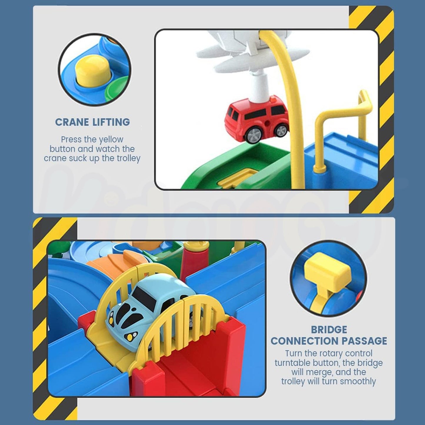 Car Adventure Rescue Track Set Educational Toy