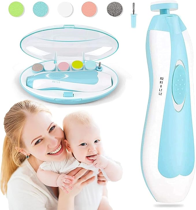 Premium LED Baby Nail Trimmer Kit