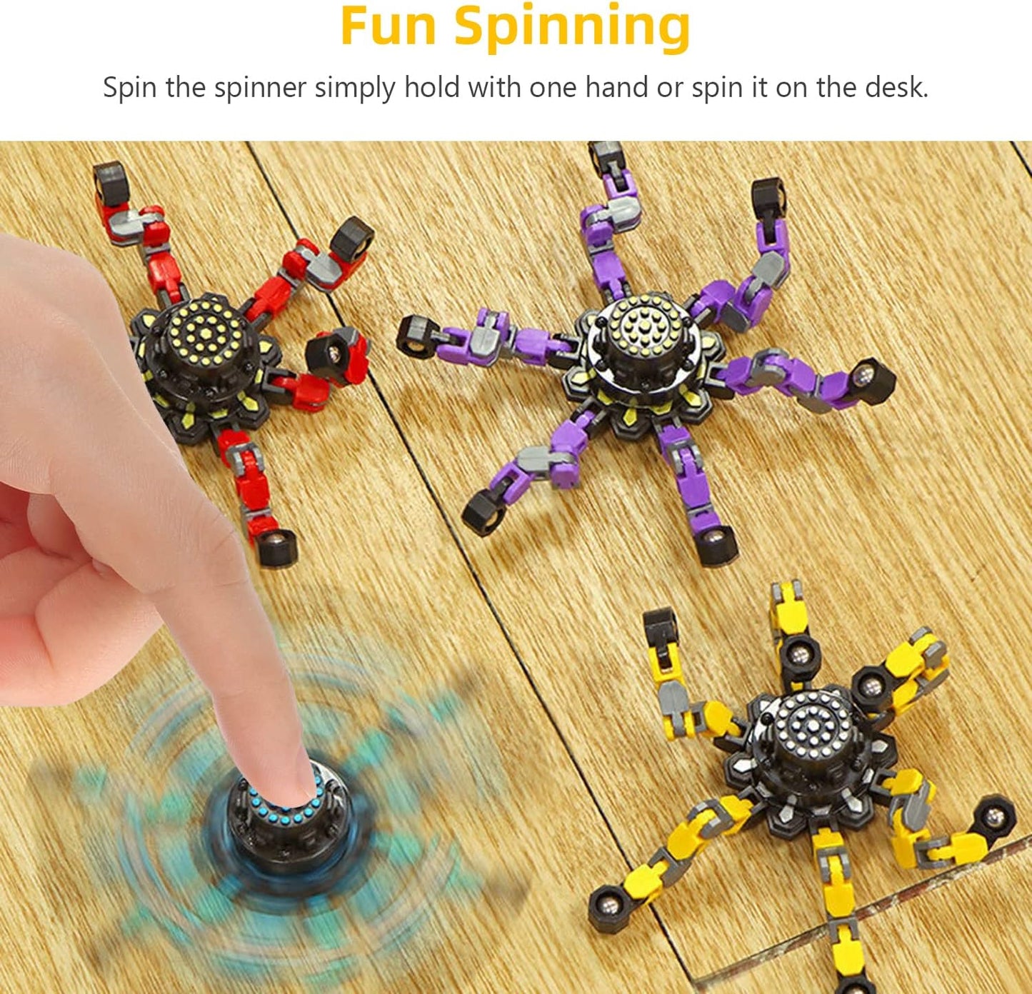 Monster Finger Spinner Toy